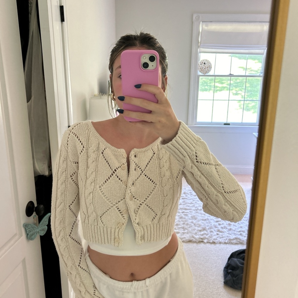 Brandy Melville cropped cardigan